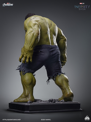12.Hulk 1-3 Scale Statue Marvel Advengers Collectible-side and back view