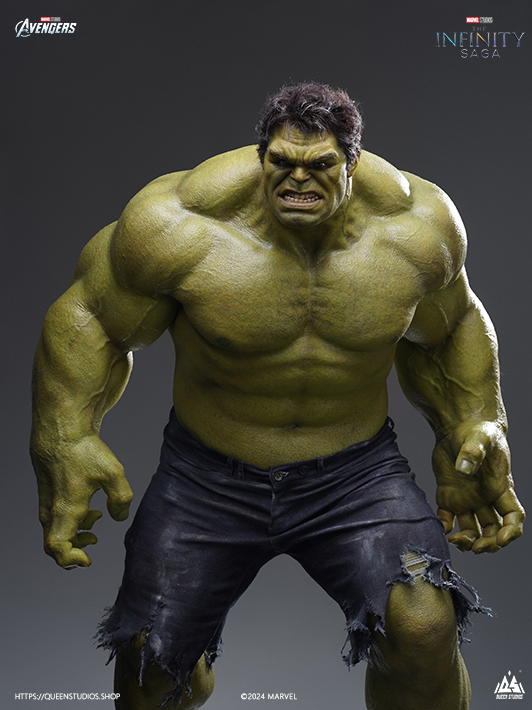 22.Hulk 1-3 Scale Statue Marvel Advengers-front view