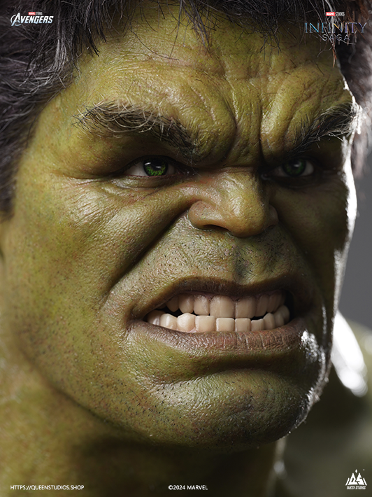 23.Hulk 1-3 Scale Statue Marvel Advengers Collectible-face