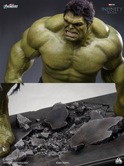 33.Hulk 1-3 Scale Statue Marvel Advengers Collectible-pedestal