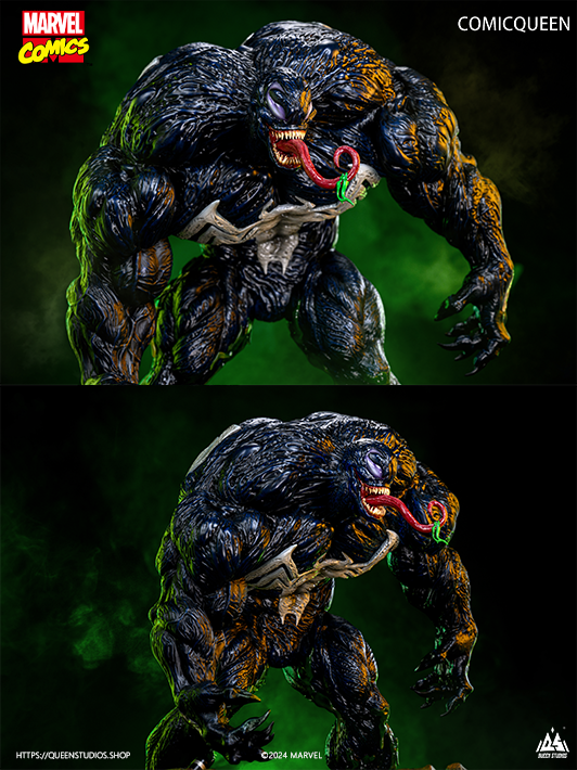 40.Epic Battle Venom 1-4 Collectible Statue by Queen Studios