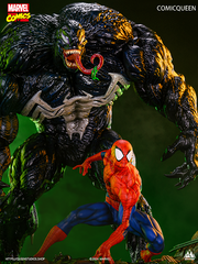 7.Queen Studios_Marvel Comics Spider-Man vs Venom 1-4 Statue