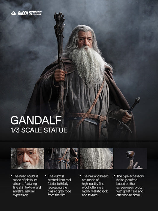 Gandalf The Grey 1:3 Scale Statue - Queen Studios Official