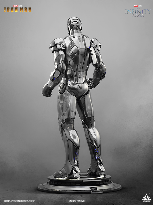 1-1 Life-size Iron Man Mark 2 Statue Queen Studios