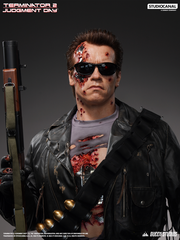 Terminator 2: T-800 Battle Damaged (Mechanical) Life-Size Bust