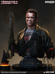 Terminator 2: T-800 Battle Damaged (Mechanical) Life-Size Bust