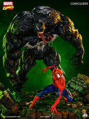 2.Marvel Comics Spider-Man vs Venom 1-4 Statue
