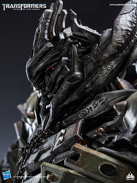 Megatron On Throne Statue by Queen Studios