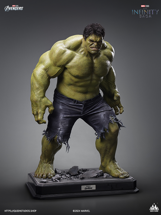 4.Hulk 1-3 Scale Statue Marvel Advengers Collectible-Queen studios