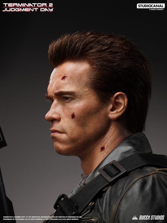 Terminator 2: T-800 Battle Damaged (Mechanical) Life-Size Bust