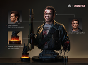 Terminator 2: T-800 Battle Damaged (Mechanical) Life-Size Bust