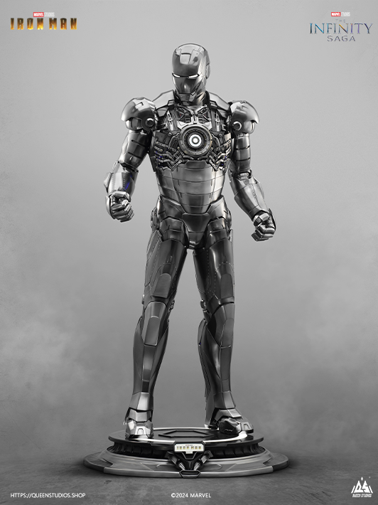 Iron Man Mark II Iron Man Mark 2 Life-size Statue Queen Studios