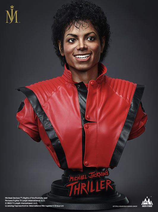 Michael Jackson Thriller Life-Size Bust - Queen Studios [Official]