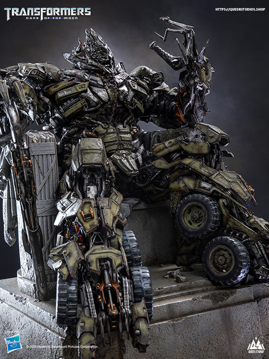 Transformers Dark of The Moon Megatron On Throne Collectible Statue