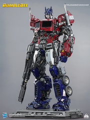 Optimus Prime Human-Size Statue by Queen Studios, an awe-inspiring collectible.