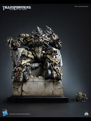 Transformers Dark of The Moon Megatron On Throne Statue by Queen Studios