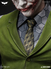 Life size Joker bust by Queen Studios featuring lifelike paintwork