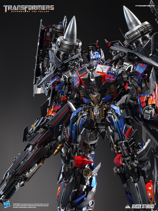 Optimus Prime Jetpower statue by Queen Studios, a masterpiece for collectors