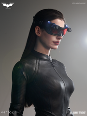 Premium Queen Studios life-size Catwoman statue showcasing detailed craftsmanship