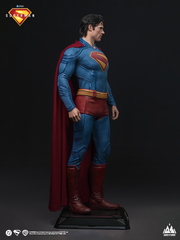 QS Superman 1 1 Scale Statue Featured Platinum Silicone Skin Officially Licensed By DC