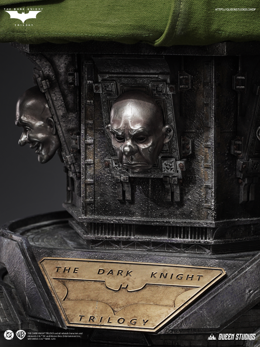 Queen Studios The Joker life-size bust base design from The Dark Knight