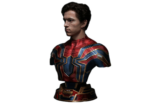Queen Studios アイアン・スパイダー １/１スケール バスト Iron Spider-Man Life-size Bust - Queen Studios (Official)
