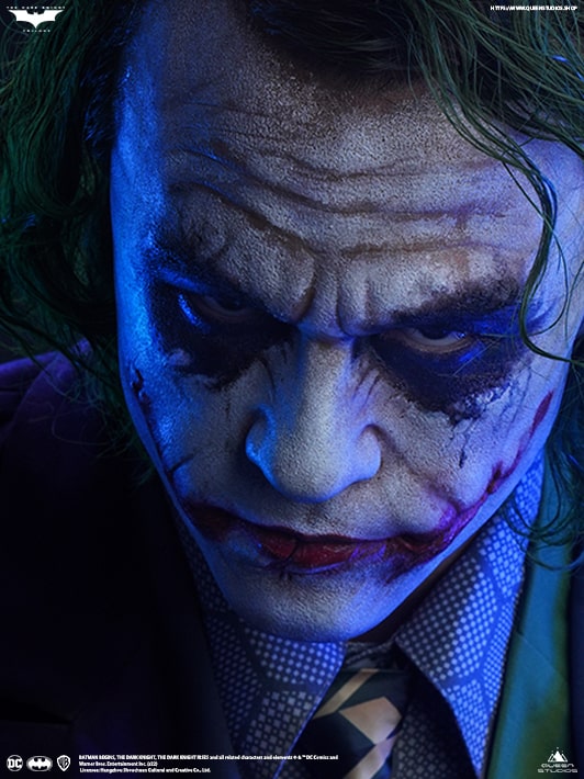 The Dark Knight Joker 1/1 Statue - Queen Studios (Official)