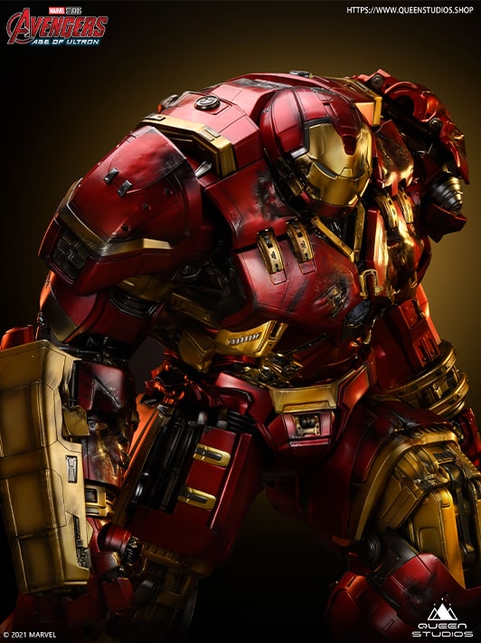 Iron Man Avengers: Age of Ultron Iron Man Mark XLIV Hulk Buster Life Size  Statue | LM Treasures