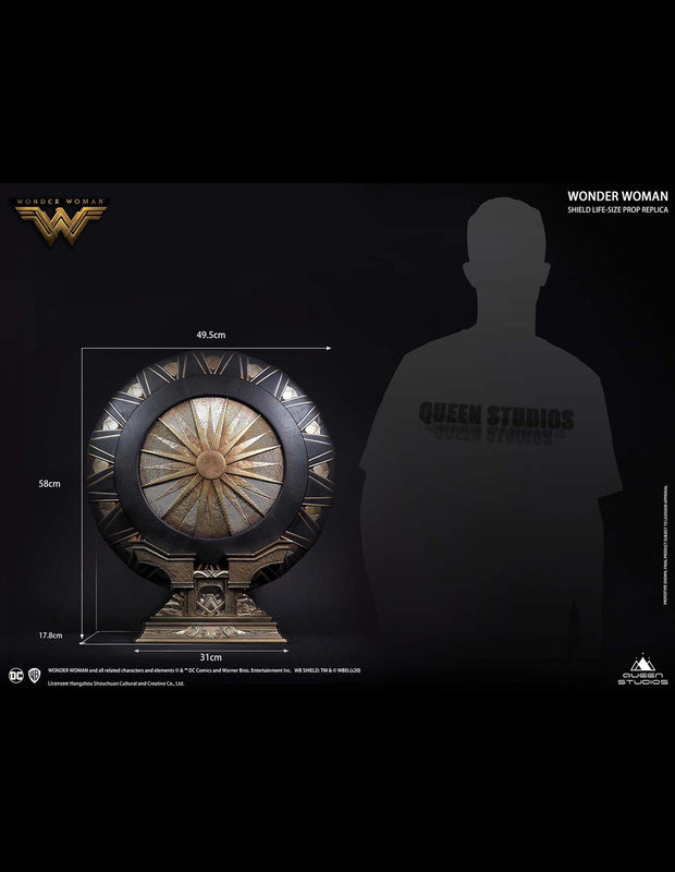  Wonder Woman Shield and Stand Special Edition Queen Studios