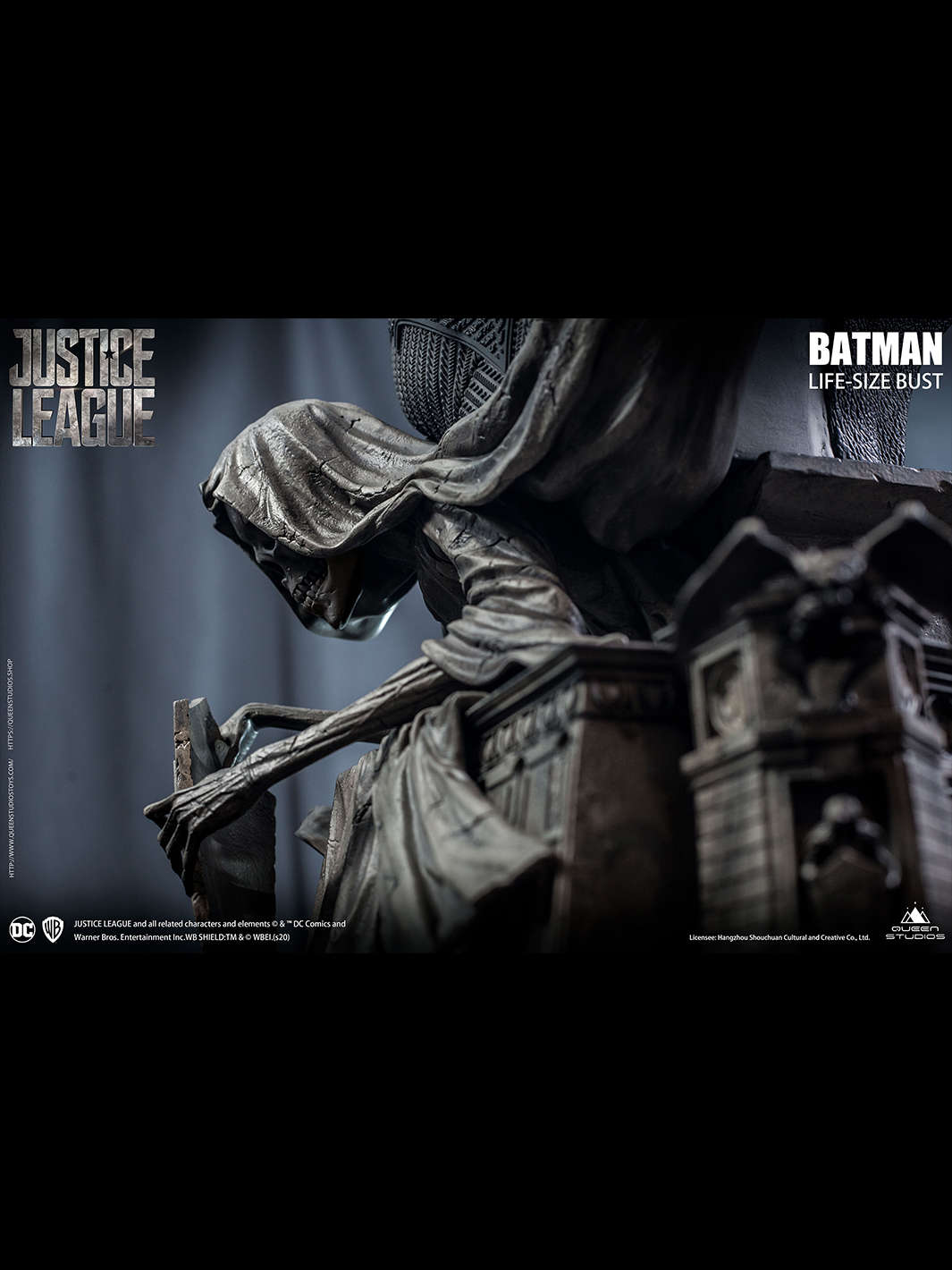 Batman Justice League 1:1 Bust - Queen Studios