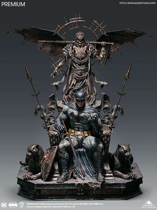 Batman on Throne 1-4 Scale Statue