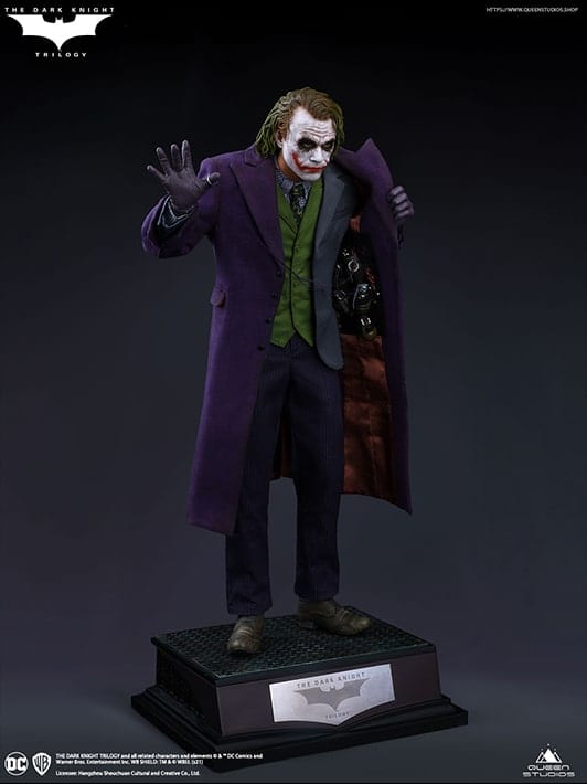 Christopher Nolan Dark Knight Joker Statue