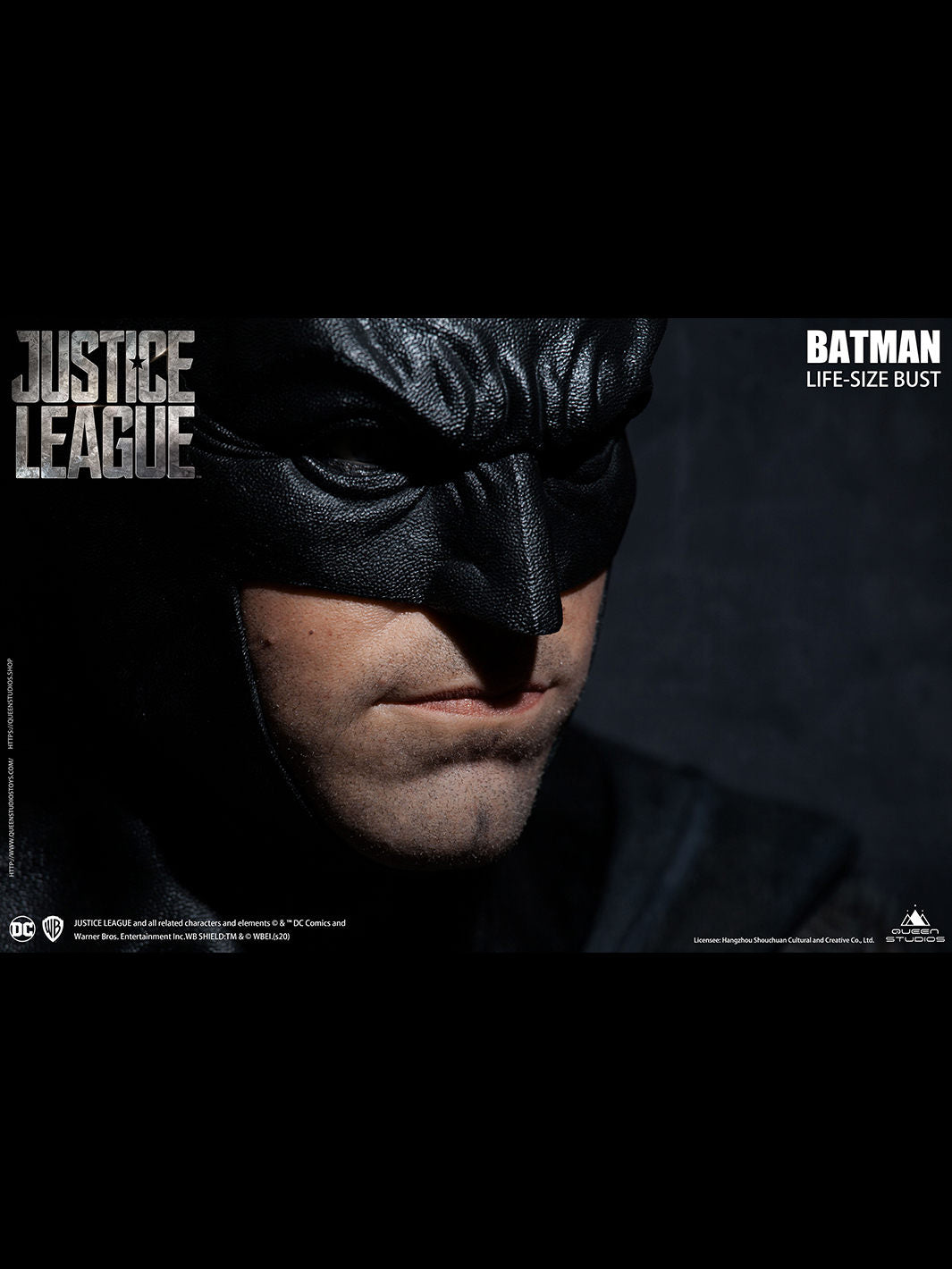 QUEEN STUDIOS バットマン ジャスティスリーグ ライフサイズバスト Batman Justice League 1:1 Bust - Queen Studios