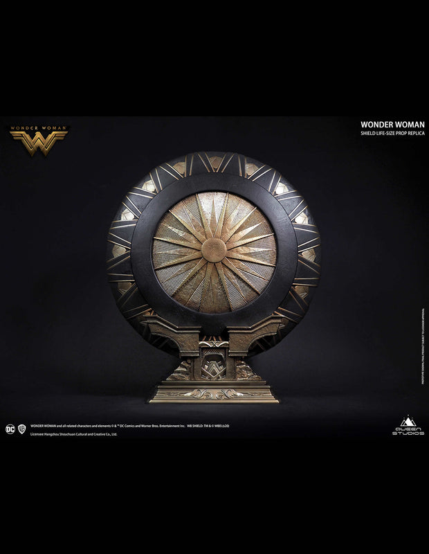 Limited Edition Polystone Collectible Wonder Woman Shield