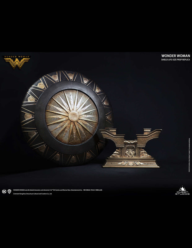 Collectible Metal Wonder Woman Shield by Queen Studios