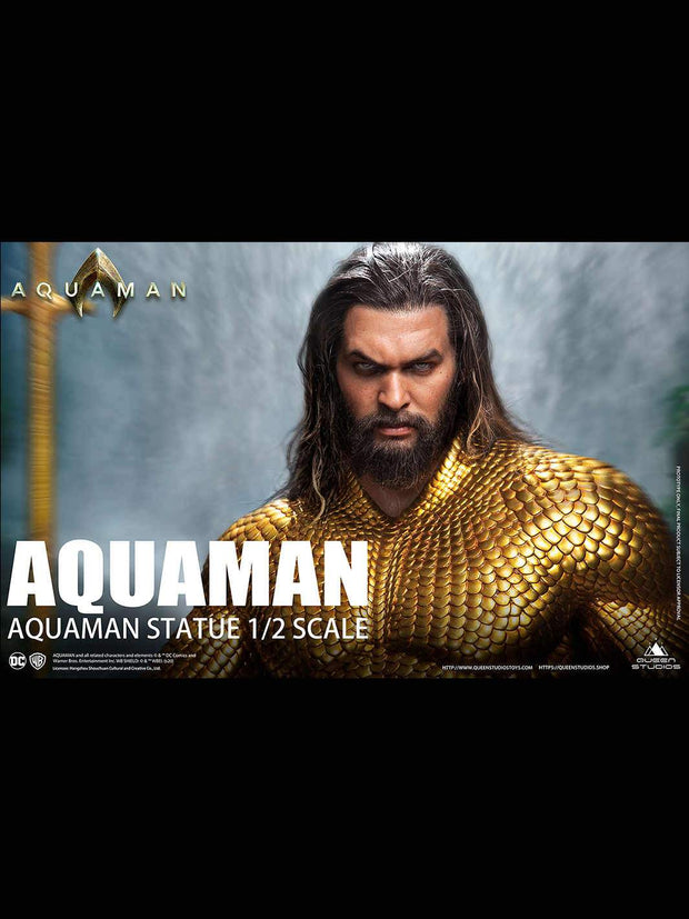 Statuette Aquaman Queen Studios - Deriv'Store - Les Spécialistes en  Figurines & Produits Dérivés Geek