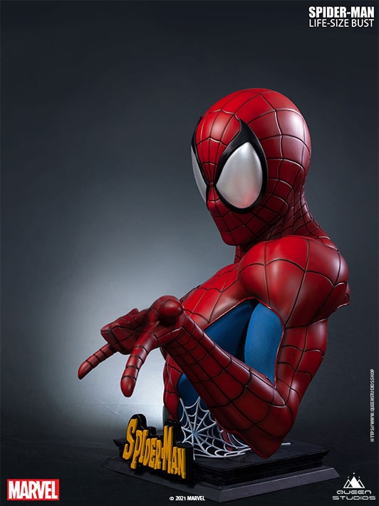 Comic Spider-Man 1:1 Bust - Queen Studios (Official Store)
