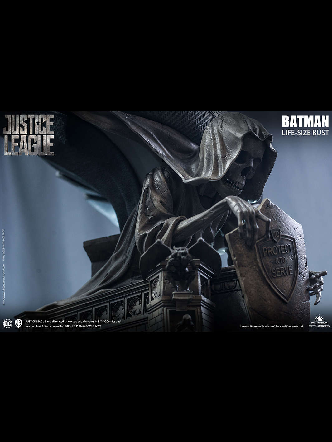 QUEEN STUDIOS バットマン ジャスティスリーグ ライフサイズバスト QUEEN STUDIOS バットマン ジャスティスリーグ ライフサイズバスト