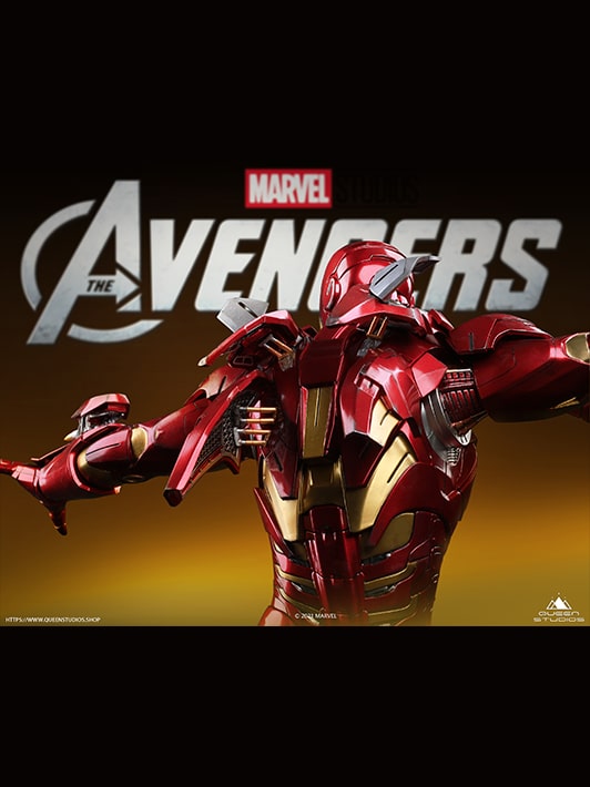 Marvel Queen Studios Iron Man Mark 7 Licensed Resin Statue - Preorder