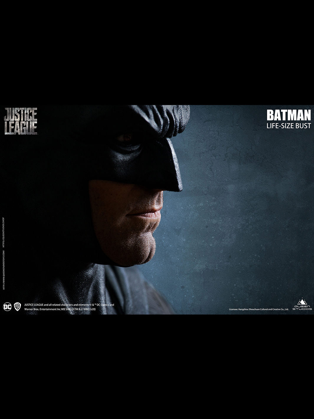 Batman Justice League 1:1 Bust - Queen Studios