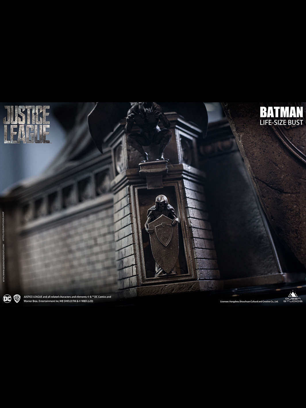 Batman Justice League 1:1 Bust - Queen Studios