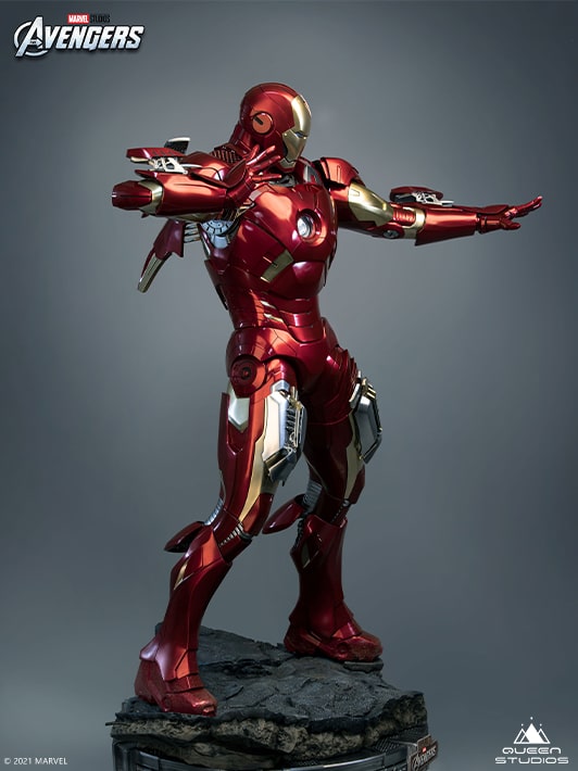 Iron Man Mark 7 1:2 Scale Statue - Queen Studios (Official)
