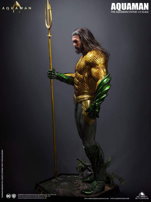 Queen - Studios Aquaman Statue Collectible (Official) 1:2