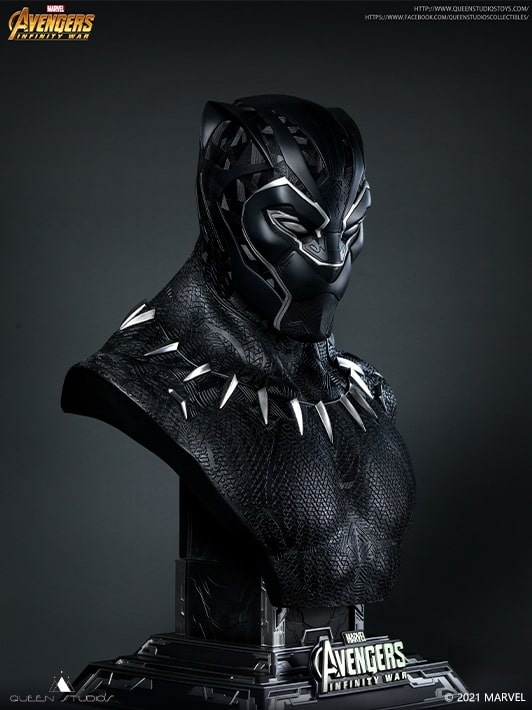 Queen_Studios_Collectibles_Black_Panther_Bust