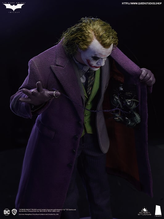 The Dark Knight Joker 1/6 Collectible Figure Queen Studios (Official)