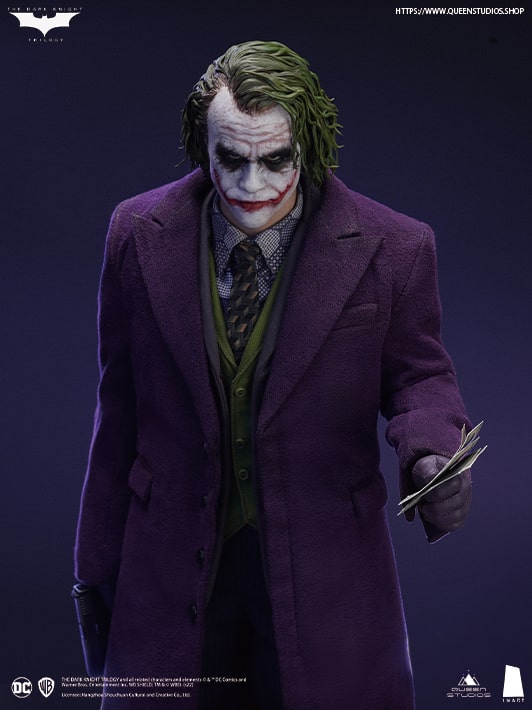 The Dark Knight Joker 1/6 Collectible Figure Queen Studios (Official)