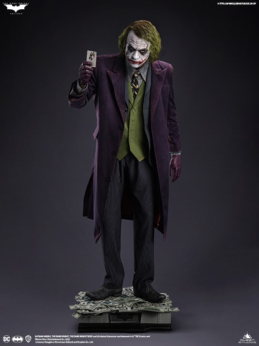 The Dark Knight Joker 1/1 Statue - Queen Studios (Official)