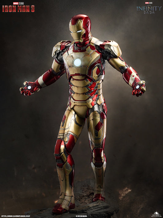 Iron Man Mark 42 1/4 Statue - Queen Studios (Official)