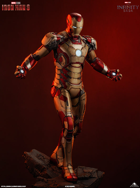 Iron Man Mark 42 1/4 Statue - Queen Studios (Official)
