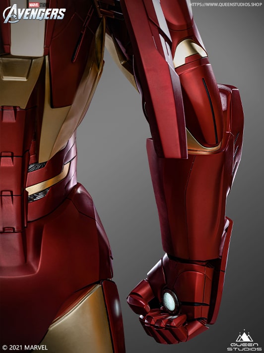 Iron Man Mark7 1:1 Statue - Queen Studios (Official)